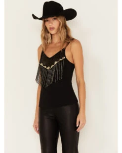 Idyllwind Women's Powell Sequin Fringe Cami