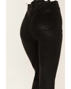 7 For All Mankind Women's High Rise Coated Slim Bootcut Jeans -Velora Studio Shop 2000381092 001 P4