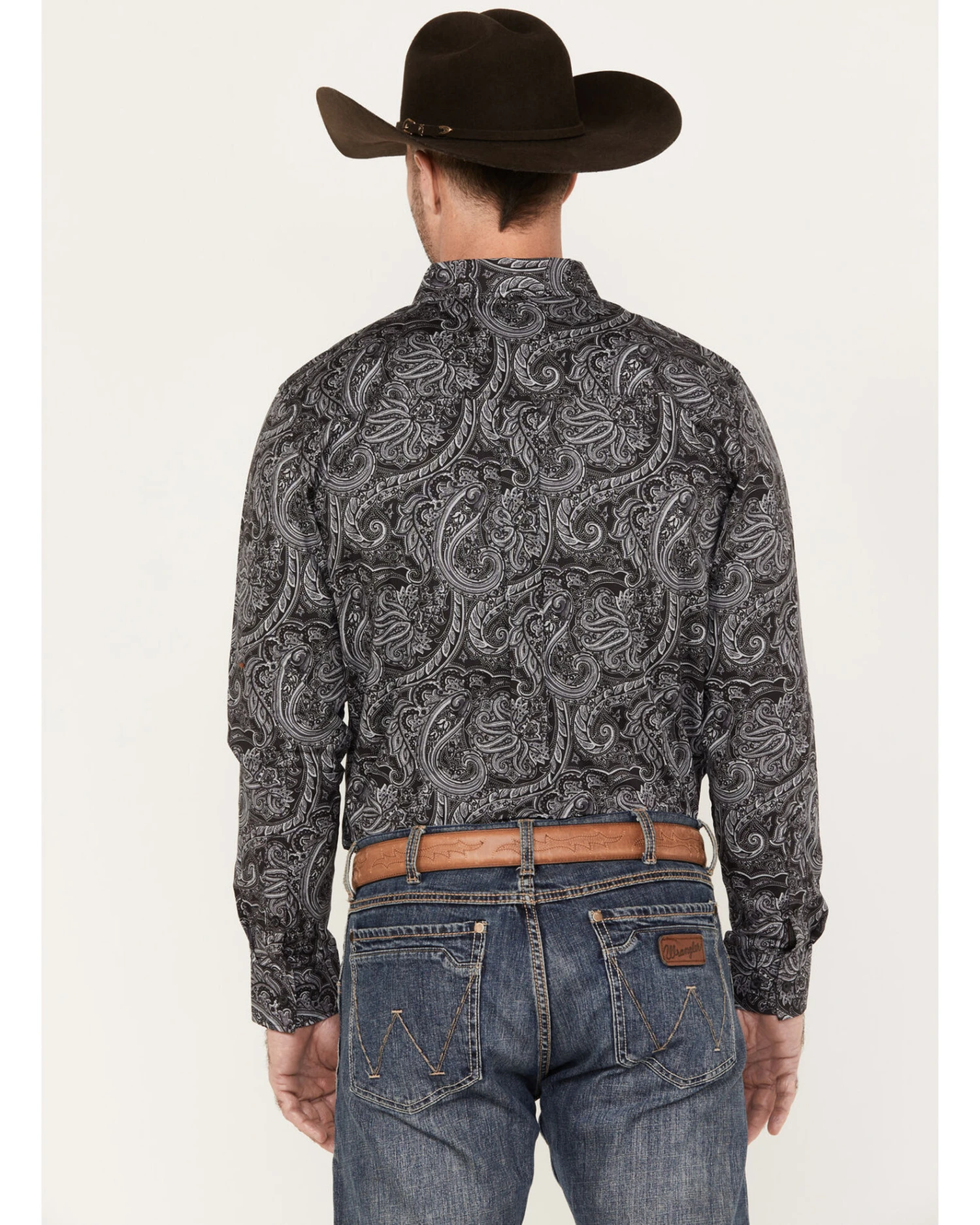 Cody James Men's Cassidy Paisley Button Down Long Sleeve Western Shirt 4 Cody James Men's Cassidy Paisley Button Down Long Sleeve Western Shirt - Image 4