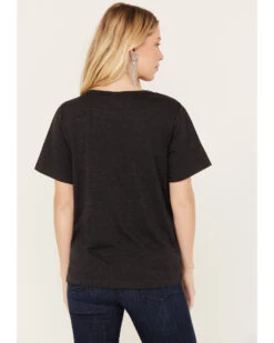 Idyllwind Women's Guitar Cutout Short Sleeve Graphic Tee -Velora Studio Shop 2000381375 001 P4