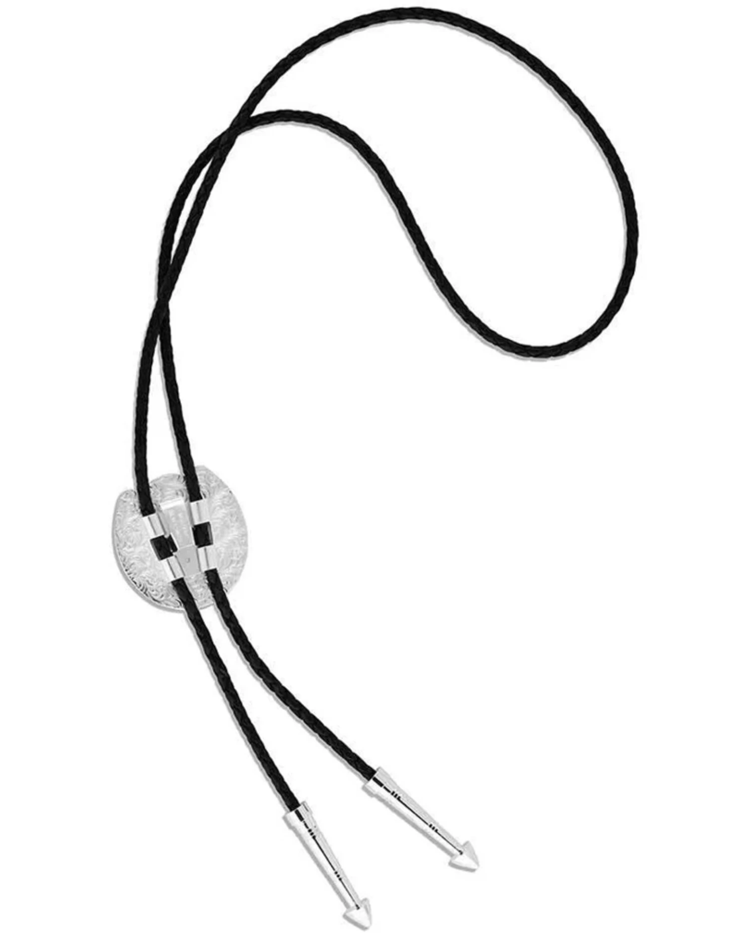 Montana Silversmiths The Pioneer's Turquoise Bolo Tie 2 Montana Silversmiths The Pioneer's Turquoise Bolo Tie - Image 2