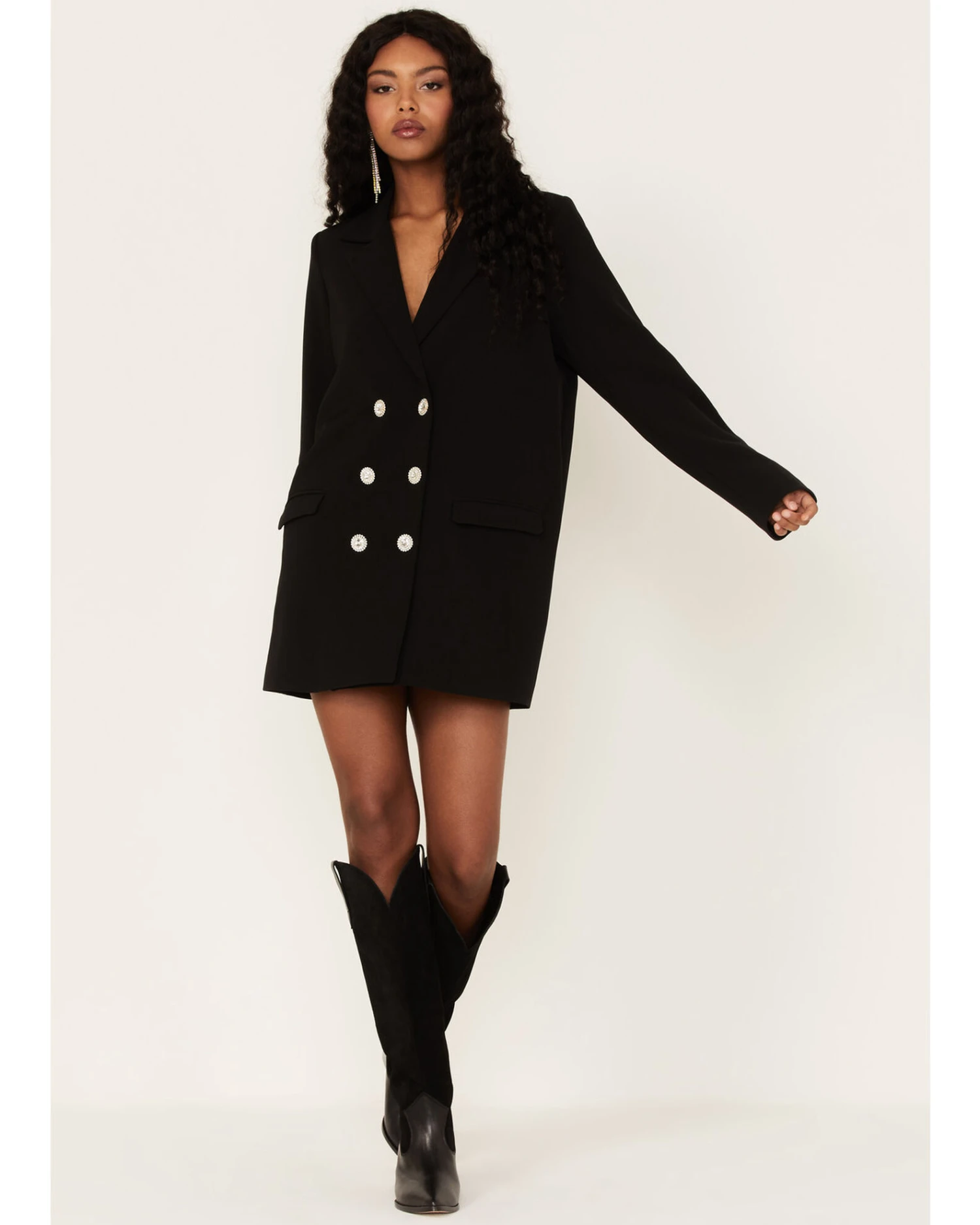 Show Me Your Mumu Women's Bling Blazer Dress 2 Show Me Your Mumu Women's Bling Blazer Dress - Image 2