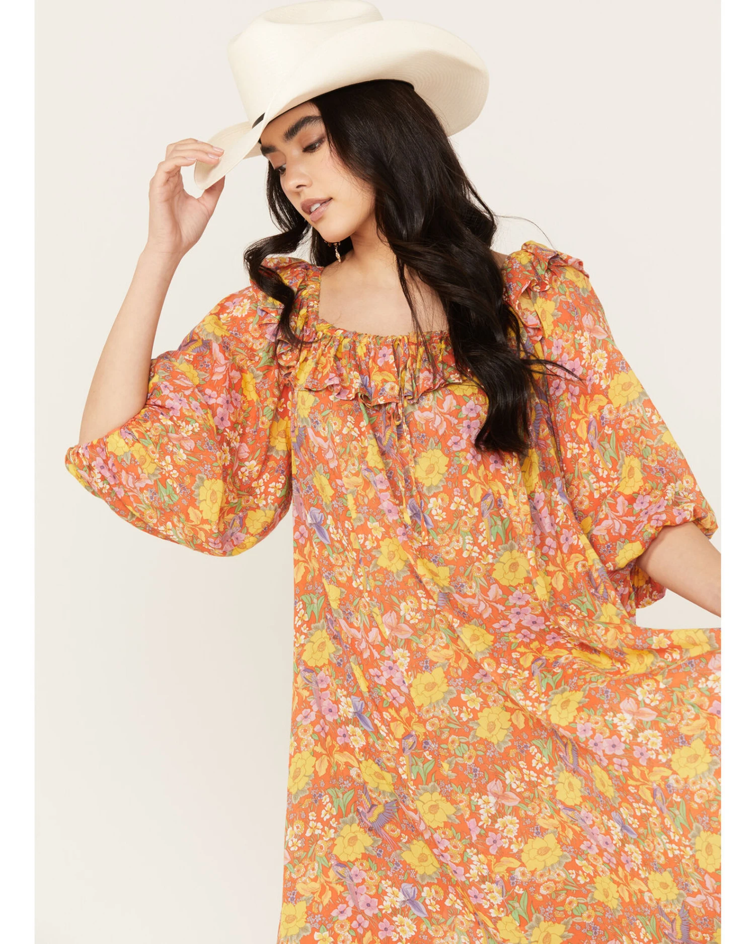 Spell Women's Last Drink Midi Dress 2 Spell Women's Last Drink Midi Dress - Image 2