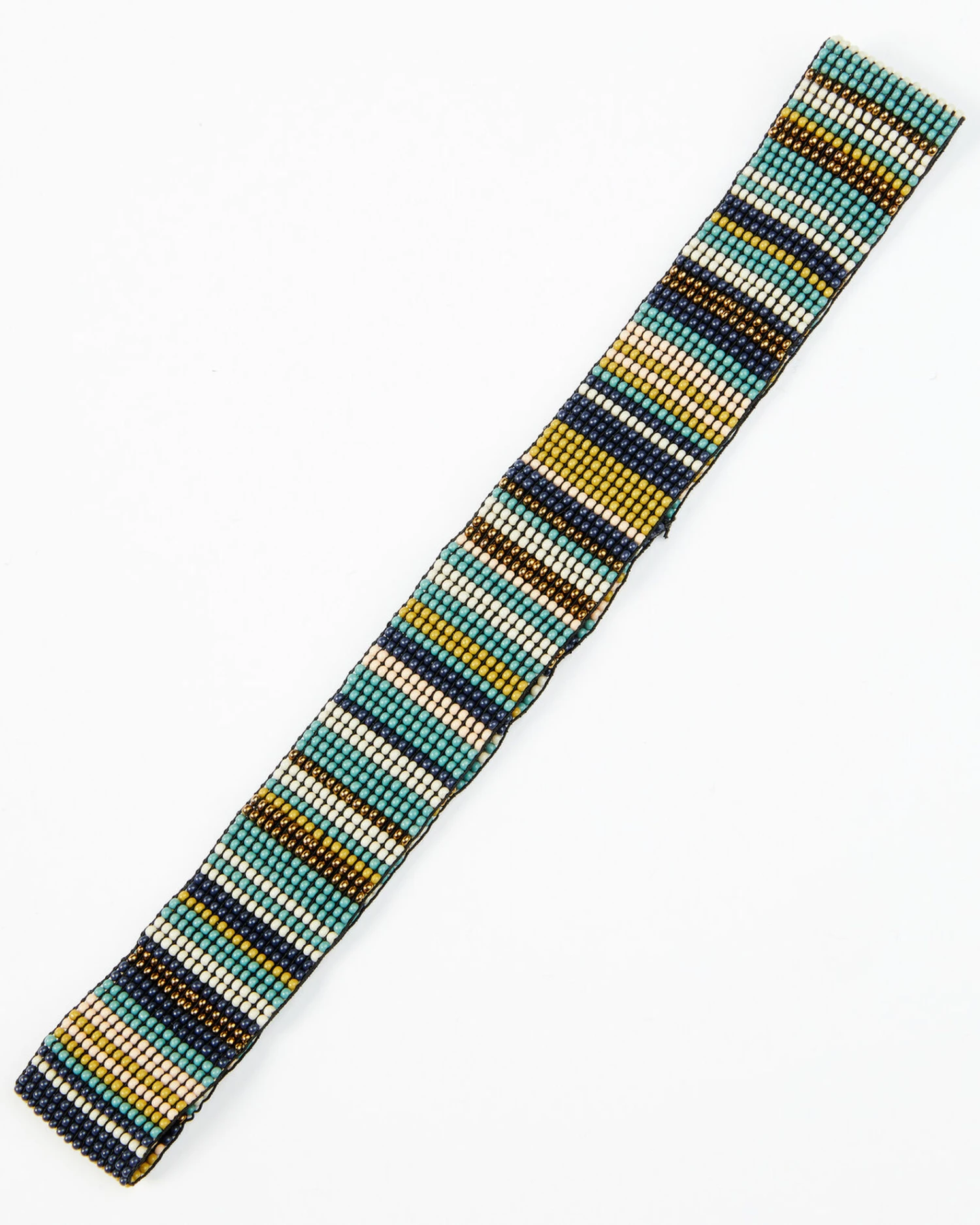 Ink + Alloy Women's Beaded Stripe Hat Band 3 Ink + Alloy Women's Beaded Stripe Hat Band - Image 3