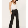 Wonderwest Women's Studded Leather Pant
