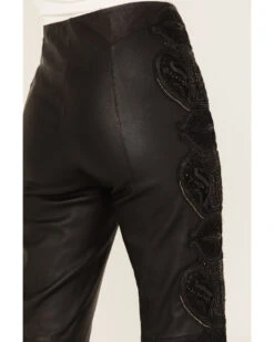 Wonderwest Women's Studded Leather Pant -Velora Studio Shop 2000382471 001 P4