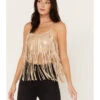Shyanne Women's Cropped Fringe Tank Top