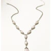 Shyanne Women's Moonbeam Stone Drop Necklace