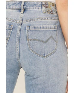 Cleo + Wolf Women's Medium Wash Mid Rise Slim Straight Ankle Jeans 7 Cleo + Wolf Women's Medium Wash Mid Rise Slim Straight Ankle Jeans -Velora Studio Shop 2000383230 414 P4