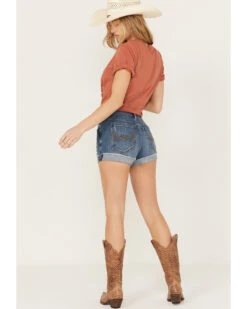 Idyllwind Women's Oakland Mid Rise Rebel Shorts -Velora Studio Shop 2000383276 414 P3