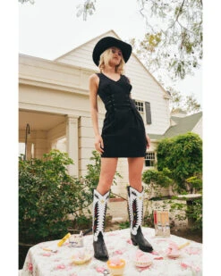 Idyllwind Women's Benton Denim Lace-Up Dress