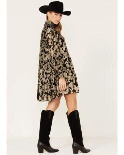 Revel Women's Floral Ruffle Dress -Velora Studio Shop 2000383438 001 P4