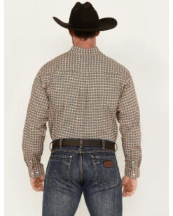 Cinch Men's Floral Medallion Print Long Sleeve Button Down Western Shirt -Velora Studio Shop 2000383981 900 P4