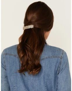 Boot Barn X Double D Women's Exclusive Silver Bridal Barrette