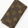 Vintage Boho Bags Women's Luxury Designer Monogram Logo Credit & Business Card Wallet