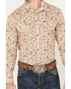 Rock & Roll Denim Men's V46 Paisley Long Sleeve Western Snap Shirt -Velora Studio Shop 2000385180 281 P3