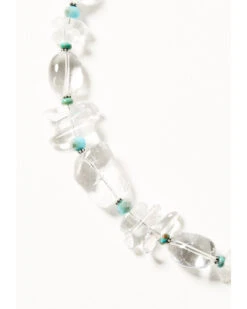 Paige Wallace Women's Quartz & Turquoise Necklace 5 Paige Wallace Women's Quartz & Turquoise Necklace -Velora Studio Shop 2000385773 440 P3