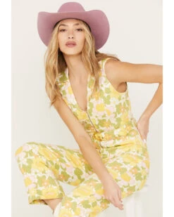 Show Me Your Mumu Women's Floral Jacksonville Jumpsuit 