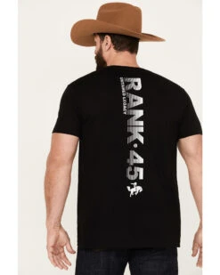 RANK 45 Men's Bronco Coral Short Sleeve Graphic T-Shirt -Velora Studio Shop 2000386316 001 P3