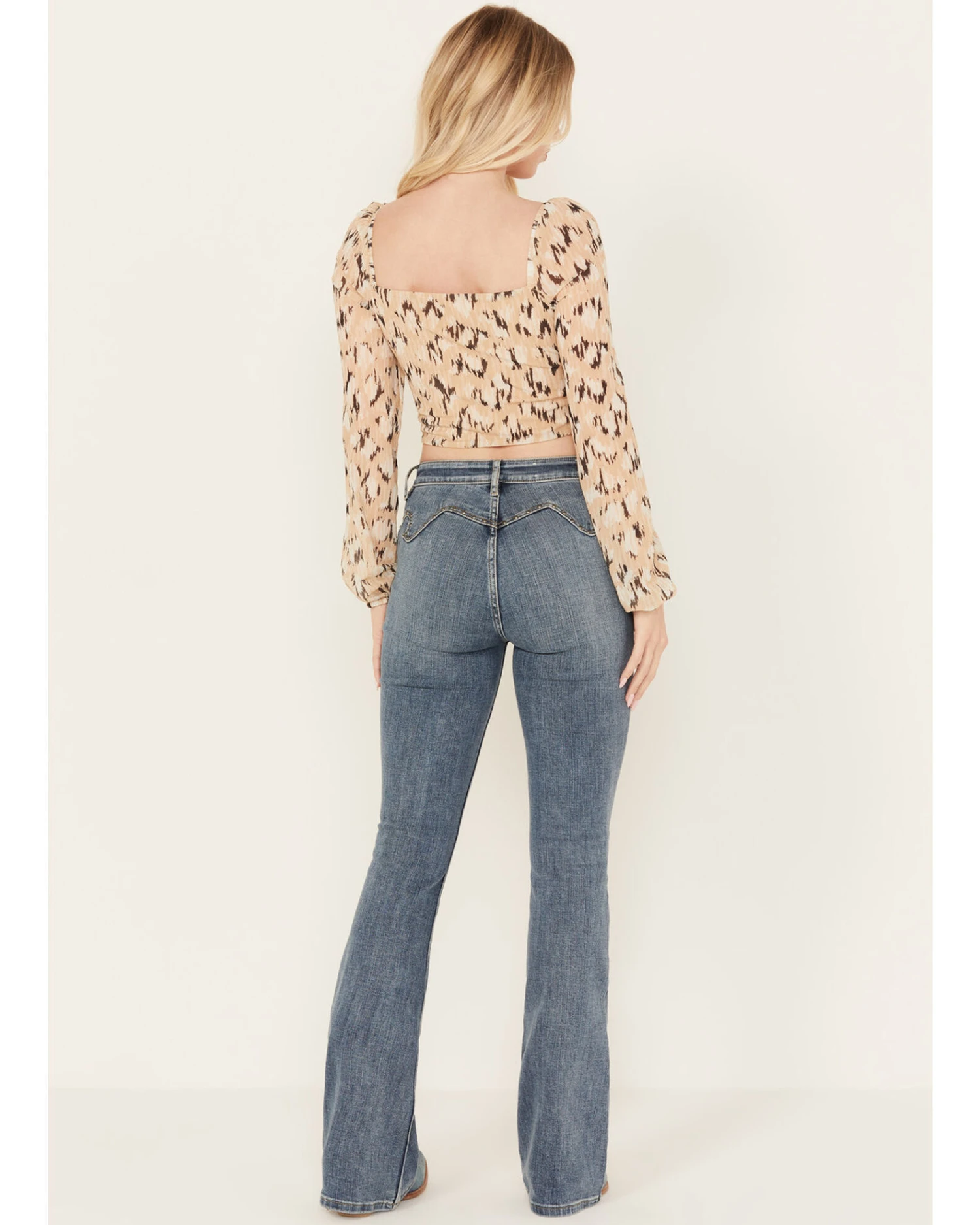 Idyllwind Women's Beasley Gypsy High Rise Western Yoke Stretch Bootcut Jeans 3 Idyllwind Women's Beasley Gypsy High Rise Western Yoke Stretch Bootcut Jeans - Image 3