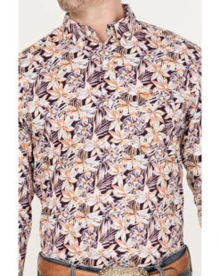 Ariat Men's Monte Print Button-Down Long Sleeve Western Shirt -Velora Studio Shop 2000387206 500 P3