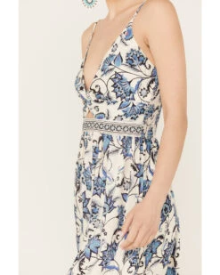 Angie Women's Knot Front Border Maxi Dress -Velora Studio Shop 2000387370 400 P3