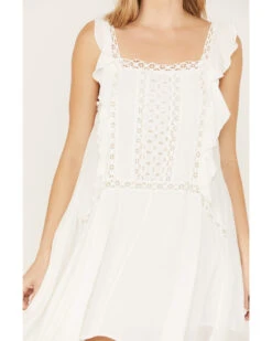 Wild Moss Women's Crochet Trim Dress -Velora Studio Shop 2000387403 100 P3