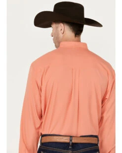 Cinch Men's Solid Long Sleeve ARENAFLEX Button-Down Western Shirt -Velora Studio Shop 2000388102 850 P4