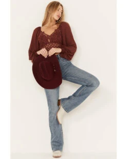 Flying Tomato Women's Forever Exquisite Woven Top