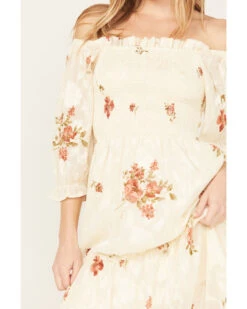 Wild Moss Women's Jacquard Smocked Front Dress 6 Wild Moss Women's Jacquard Smocked Front Dress -Velora Studio Shop 2000389057 103 P3