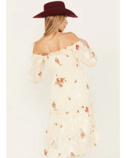 Wild Moss Women's Jacquard Smocked Front Dress 7 Wild Moss Women's Jacquard Smocked Front Dress -Velora Studio Shop 2000389057 103 P4