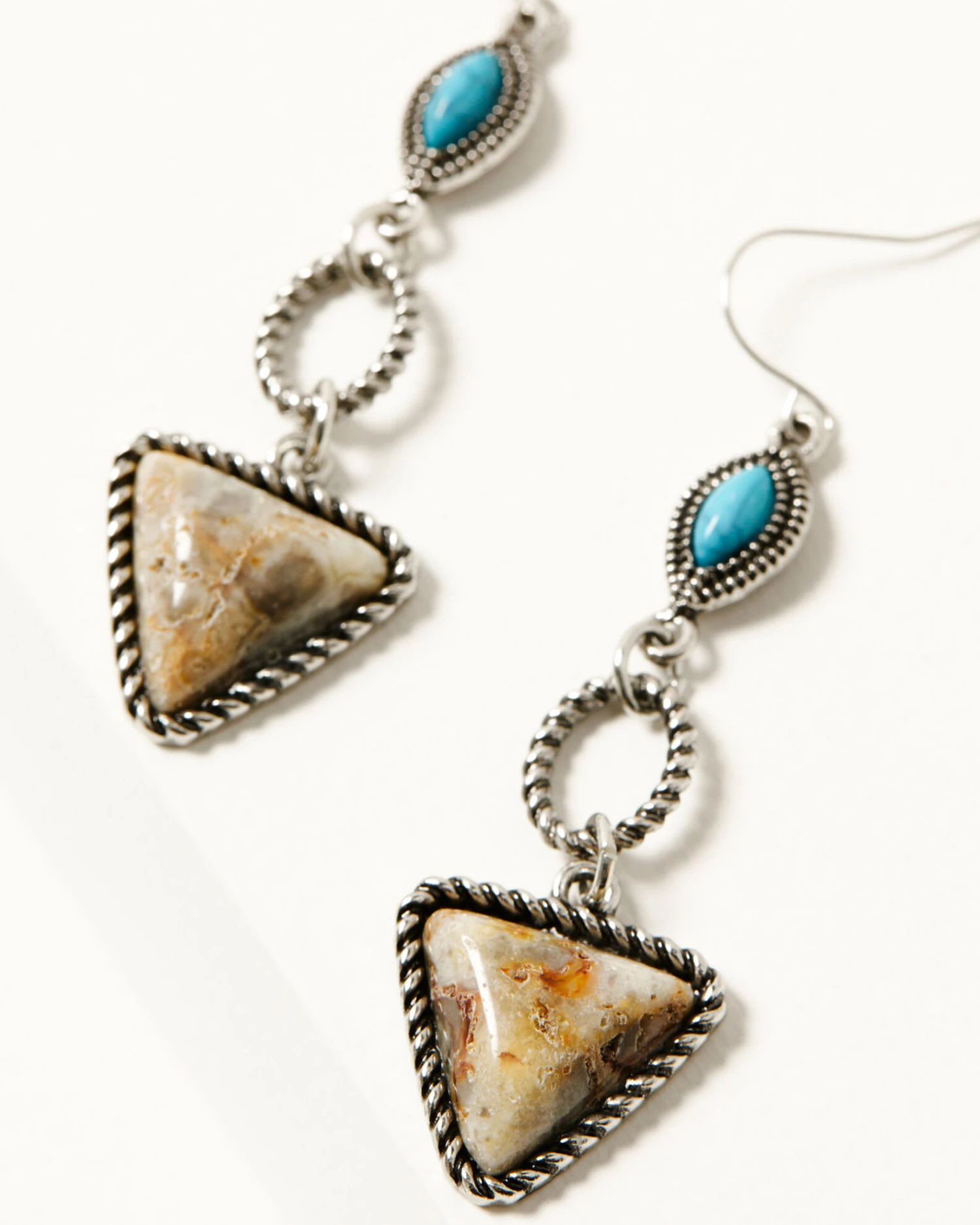 Cowgirl Confetti Women's Three-Tier Perfectly Content Earrings 2 Cowgirl Confetti Women's Three-Tier Perfectly Content Earrings - Image 2