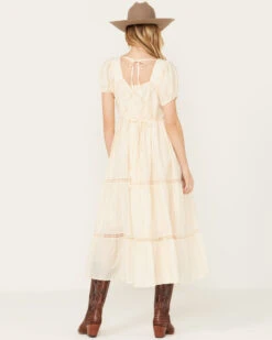 Band Of The Free Women's Crochet Trim Front Maxi Dress -Velora Studio Shop 2000392070 103 P4