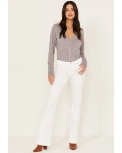 7 For All Mankind Women's Luxe High Rise Denim Jeans