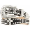 Blazin Roxx Scalloped Studded & Cross Belt