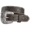Ariat Women's Tooled & Studded Leather Belt