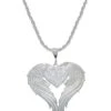 Montana Silversmiths Women's Heart & Wings Pendant Necklace
