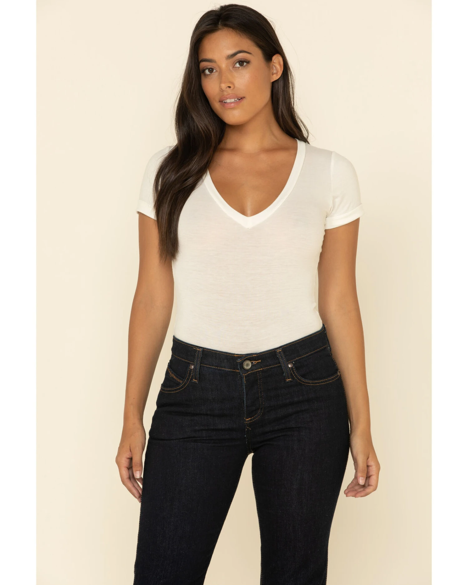 Wrangler Women's Dark Dynasty Ultimate Riding Q-Baby Jeans 3 Wrangler Women's Dark Dynasty Ultimate Riding Q-Baby Jeans - Image 3