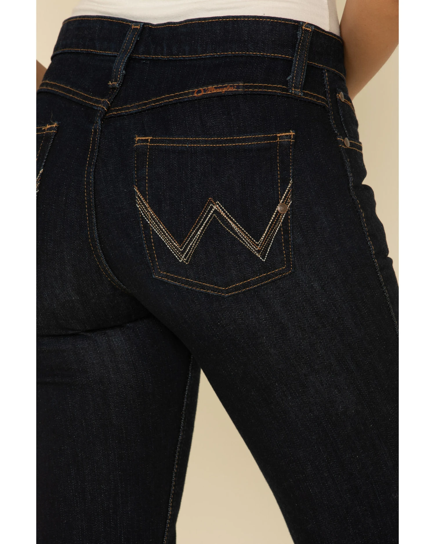 Wrangler Women's Dark Dynasty Ultimate Riding Q-Baby Jeans 8 Wrangler Women's Dark Dynasty Ultimate Riding Q-Baby Jeans - Image 8