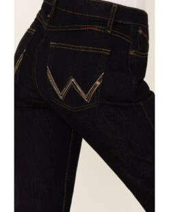 Wrangler Women's Dark Dynasty Ultimate Riding Q-Baby Jeans 14 Wrangler Women's Dark Dynasty Ultimate Riding Q-Baby Jeans -Velora Studio Shop 350744 PB P3