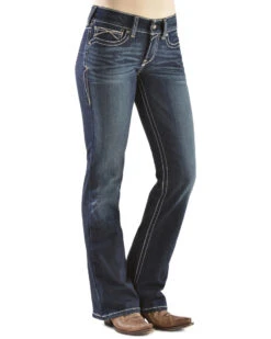 Ariat Women's Real Denim Boot Cut Riding Jeans -Velora Studio Shop 350A71 N9 P2